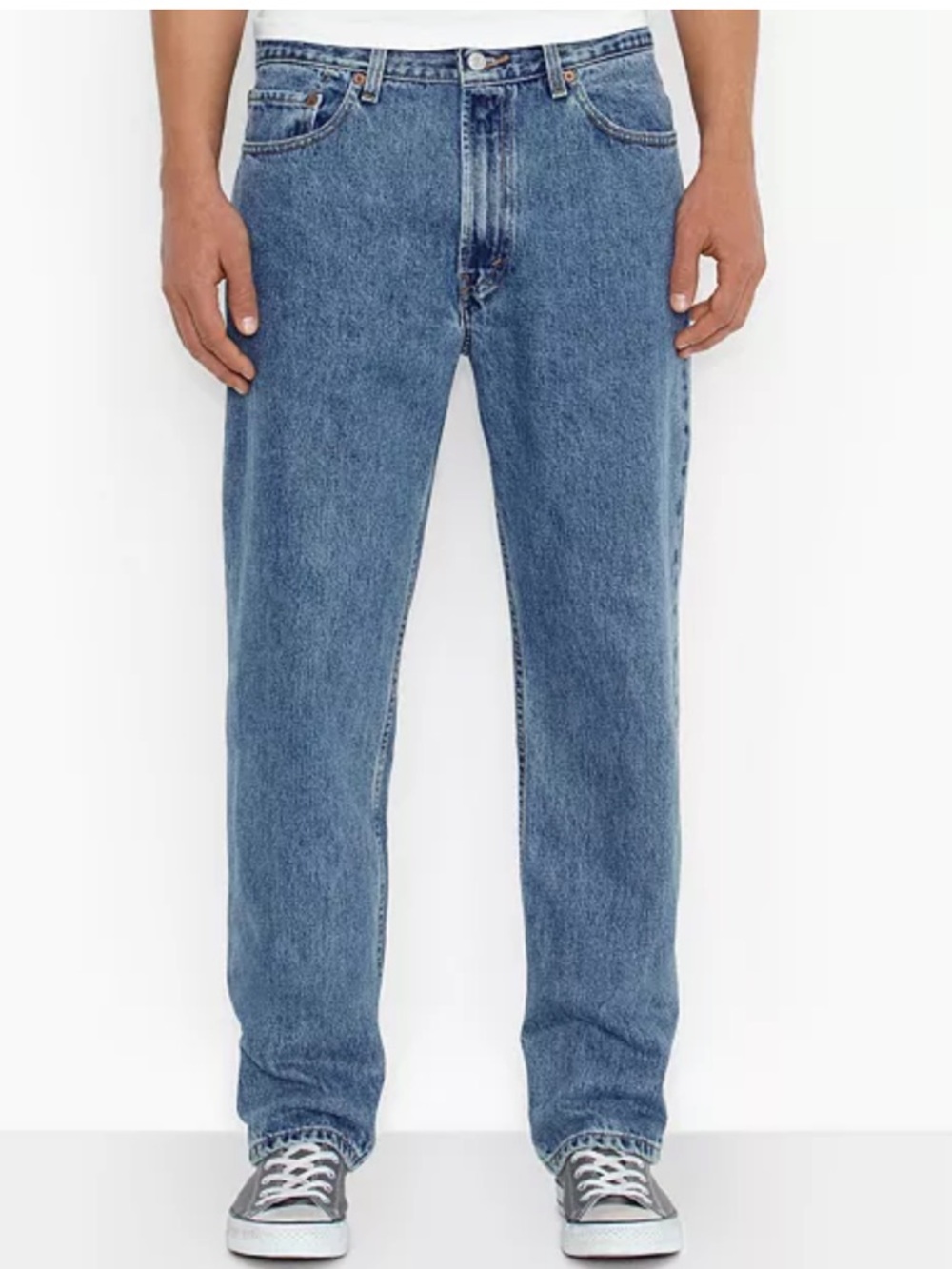 Levi’s 550 Relaxed Fit Jeans W42 L32 Medium Stonewash NWT